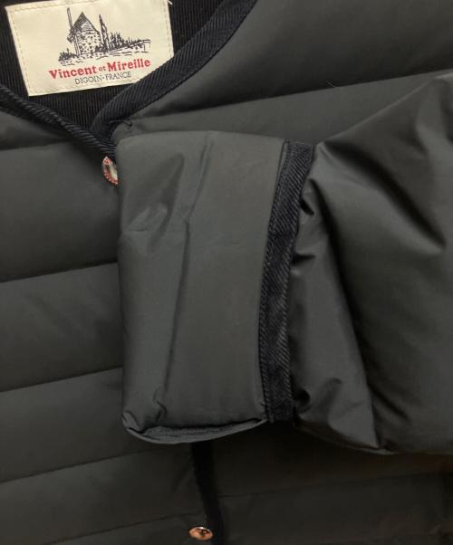 VINCENT ET MIREILLE（ヴァンソンエミレイユ）VINCENT ET MIREILLE (ヴァンソンエミレイユ) ダウンコート ブラック サイズ:SIZE Mの古着・服飾アイテム