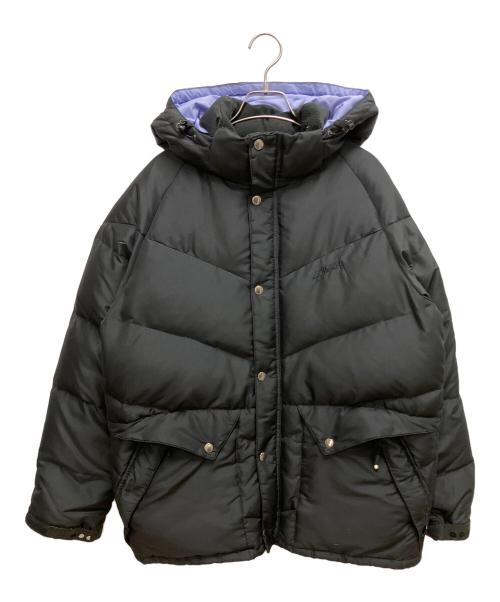stussy（ステューシー）stussy (ステューシー) ダウンジャケット ブラック サイズ:SIZE Lの古着・服飾アイテム