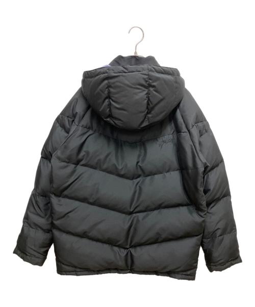 stussy（ステューシー）stussy (ステューシー) ダウンジャケット ブラック サイズ:SIZE Lの古着・服飾アイテム