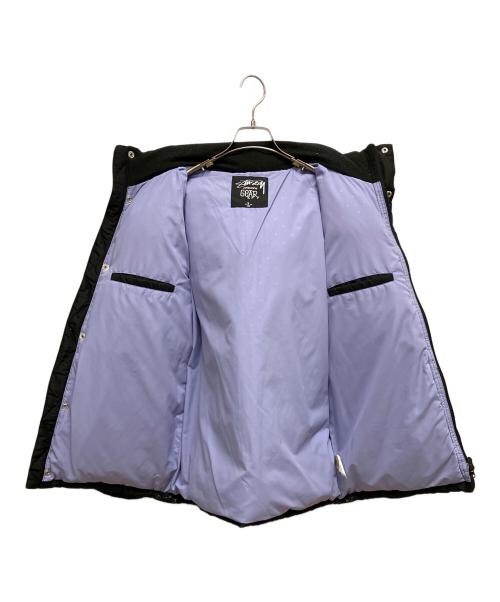 stussy（ステューシー）stussy (ステューシー) ダウンジャケット ブラック サイズ:SIZE Lの古着・服飾アイテム