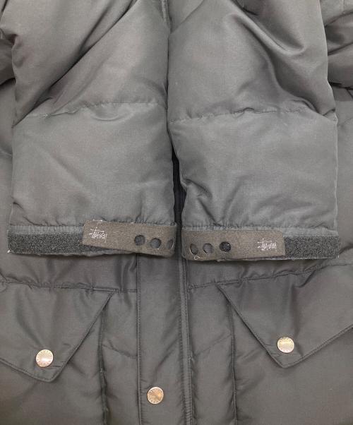 stussy（ステューシー）stussy (ステューシー) ダウンジャケット ブラック サイズ:SIZE Lの古着・服飾アイテム