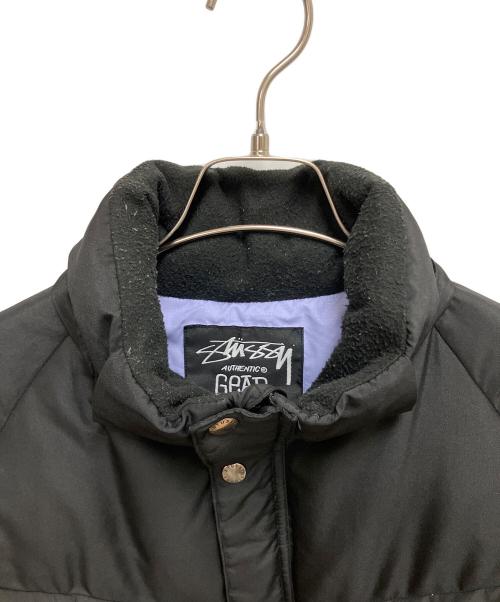 stussy（ステューシー）stussy (ステューシー) ダウンジャケット ブラック サイズ:SIZE Lの古着・服飾アイテム