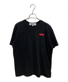 PLAY COMME des GARCONS（プレイコムデギャルソン）の古着「半袖Tシャツ」｜ブラック