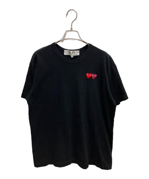 PLAY COMME des GARCONS（プレイコムデギャルソン）PLAY COMME des GARCONS (プレイコムデギャルソン) 半袖Tシャツ ブラック サイズ:SIZE XLの古着・服飾アイテム