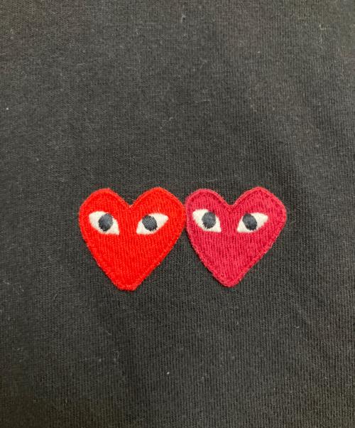 PLAY COMME des GARCONS（プレイコムデギャルソン）PLAY COMME des GARCONS (プレイコムデギャルソン) 半袖Tシャツ ブラック サイズ:SIZE XLの古着・服飾アイテム
