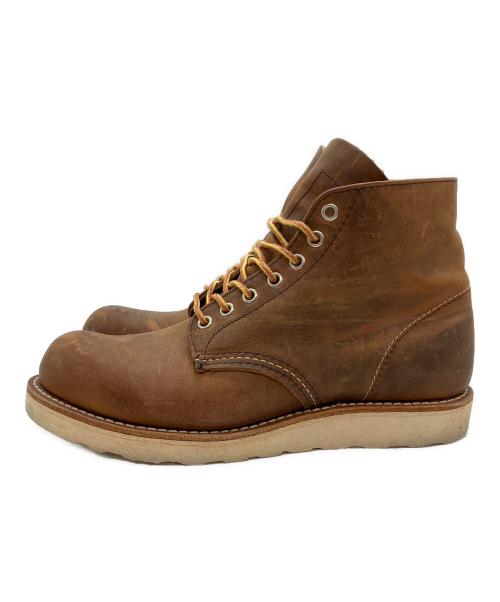 RED WING（レッドウィング）RED WING (レッドウィング) 6-INCH CLASSIC ROUND（6インチ クラシックラウンド） ブラウン サイズ:SIZE 25.5cmの古着・服飾アイテム