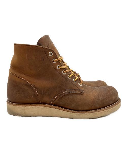 RED WING（レッドウィング）RED WING (レッドウィング) 6-INCH CLASSIC ROUND（6インチ クラシックラウンド） ブラウン サイズ:SIZE 25.5cmの古着・服飾アイテム