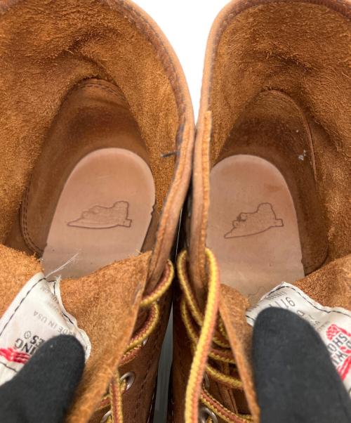 RED WING（レッドウィング）RED WING (レッドウィング) 6-INCH CLASSIC ROUND（6インチ クラシックラウンド） ブラウン サイズ:SIZE 25.5cmの古着・服飾アイテム