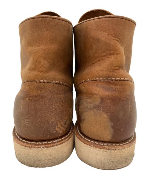RED WING（レッドウィング）RED WING (レッドウィング) 6-INCH CLASSIC ROUND（6インチ クラシックラウンド） ブラウン サイズ:SIZE 25.5cmの古着・服飾アイテム