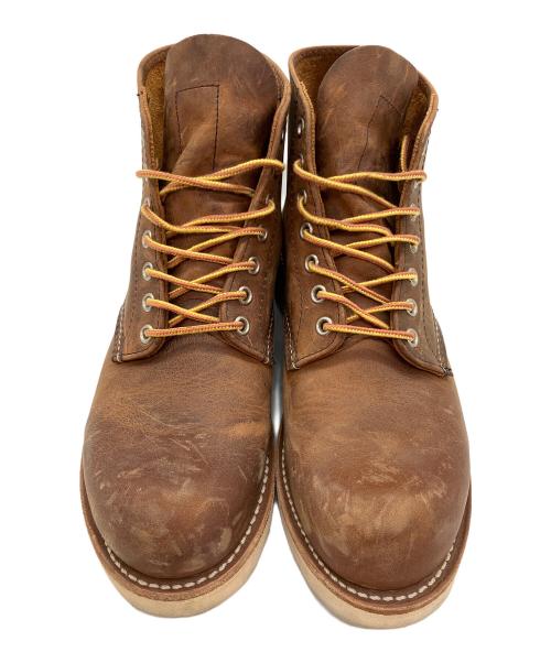 RED WING（レッドウィング）RED WING (レッドウィング) 6-INCH CLASSIC ROUND（6インチ クラシックラウンド） ブラウン サイズ:SIZE 25.5cmの古着・服飾アイテム