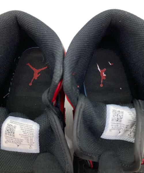 NIKE（ナイキ）NIKE (ナイキ) AIR JORDAN 1 MID（エアジョーダン1ミッド） ブラック×レッド サイズ:SIZE 26cmの古着・服飾アイテム