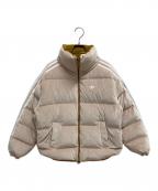 adidasアディダス）の古着「W JKT DOWN REV」｜ベージュ