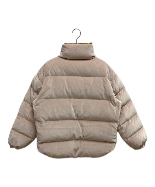 adidas（アディダス）adidas (アディダス) W JKT DOWN REV ベージュ サイズ:SIZE Sの古着・服飾アイテム
