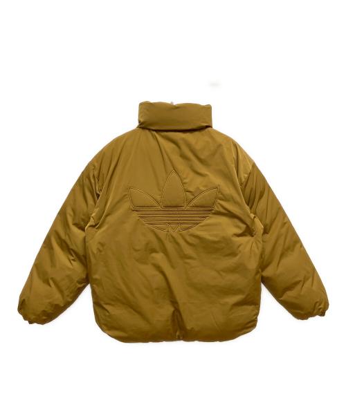 adidas（アディダス）adidas (アディダス) W JKT DOWN REV ベージュ サイズ:SIZE Sの古着・服飾アイテム