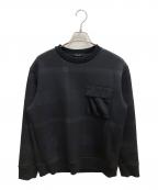 BLACK LABEL CRESTBRIDGEブラックレーベル クレストブリッジ）の古着「スウェット」｜ブラック