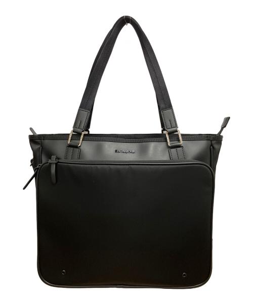 Samsonite（サムソナイト）Samsonite (サムソナイト) ハンドバッグ ブラックの古着・服飾アイテム