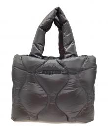 MIU MIU（ミュウミュウ）の古着「パテッド トートバッグ」｜ブラック