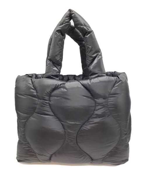 MIU MIU（ミュウミュウ）MIU MIU (ミュウミュウ) パテッド トートバッグ ブラックの古着・服飾アイテム