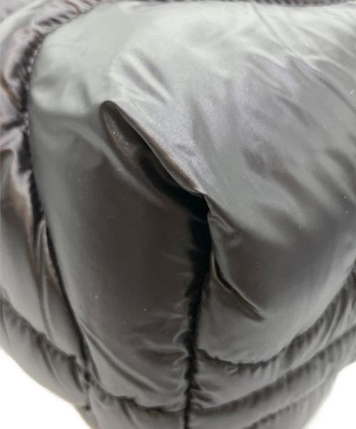 MIU MIU（ミュウミュウ）MIU MIU (ミュウミュウ) パテッド トートバッグ ブラックの古着・服飾アイテム