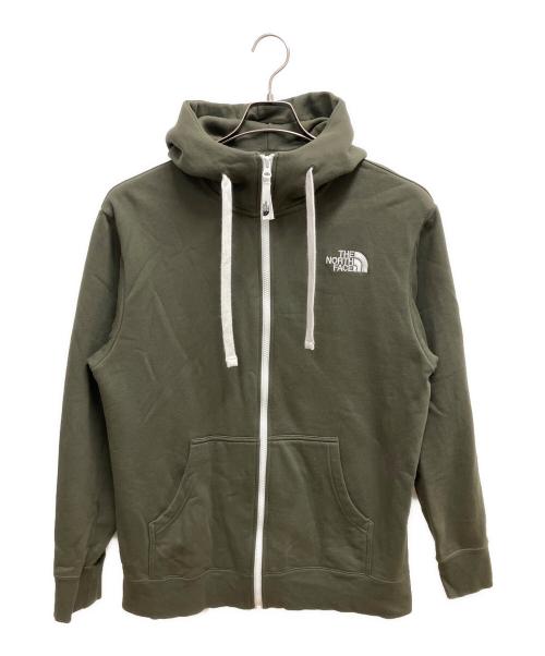 THE NORTH FACE（ザ ノース フェイス）THE NORTH FACE (ザ ノース フェイス) REARVIEW FULLZIP HOODIE（リアビューフルジップフーディ） オリーブ サイズ:SIZE Lの古着・服飾アイテム