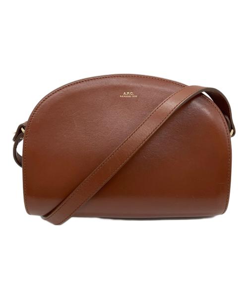 A.P.C.（アーペーセー）A.P.C. (アーペーセー) ショルダーバッグ ブラウンの古着・服飾アイテム