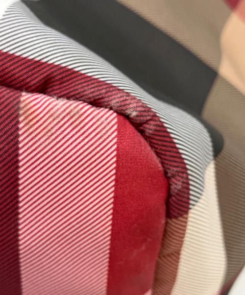 BLUE LABEL CRESTBRIDGE（ブルーレーベルクレストブリッジ）BLUE LABEL CRESTBRIDGE (ブルーレーベルクレストブリッジ) トートバッグ レッドの古着・服飾アイテム