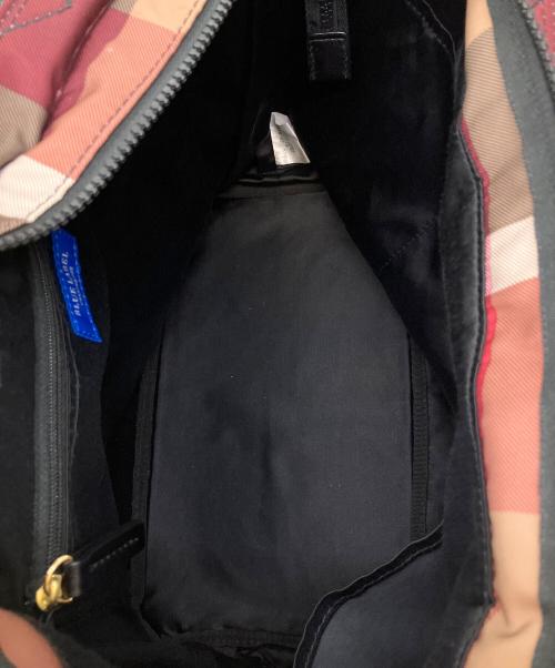 BLUE LABEL CRESTBRIDGE（ブルーレーベルクレストブリッジ）BLUE LABEL CRESTBRIDGE (ブルーレーベルクレストブリッジ) トートバッグ レッドの古着・服飾アイテム