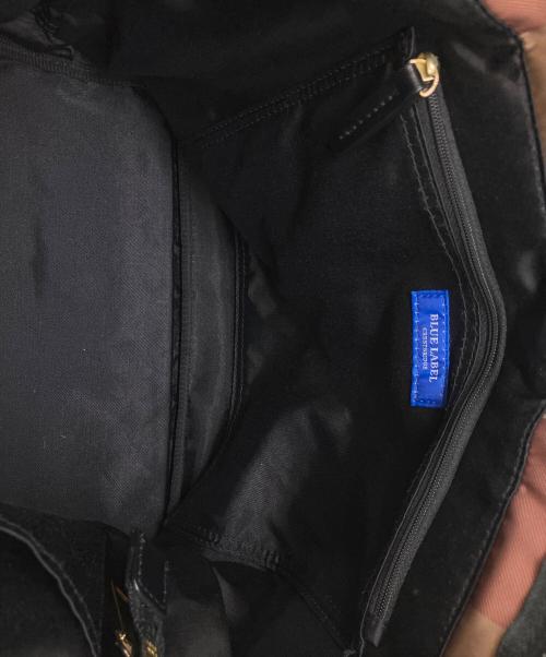 BLUE LABEL CRESTBRIDGE（ブルーレーベルクレストブリッジ）BLUE LABEL CRESTBRIDGE (ブルーレーベルクレストブリッジ) トートバッグ レッドの古着・服飾アイテム