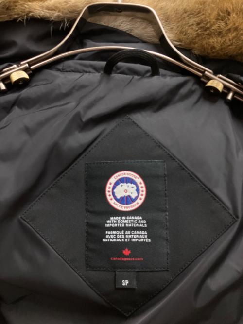 CANADA GOOSE（カナダグース）CANADA GOOSE (カナダグース) シェルバーン ダウンジャケット ブラック サイズ:SIZE Sの古着・服飾アイテム