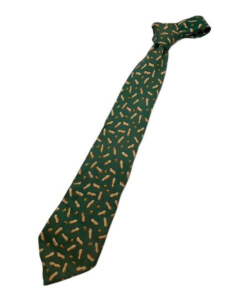 HERMES（エルメス）HERMES (エルメス) ネクタイ グリーン サイズ:　の古着・服飾アイテム