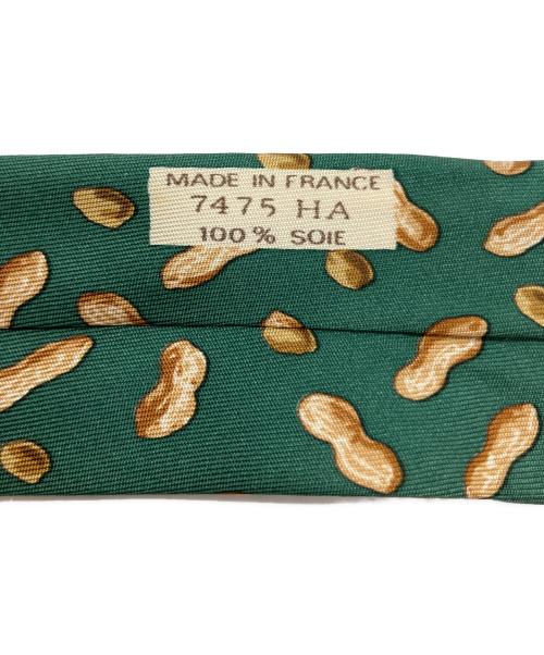 HERMES（エルメス）HERMES (エルメス) ネクタイ グリーン サイズ:　の古着・服飾アイテム