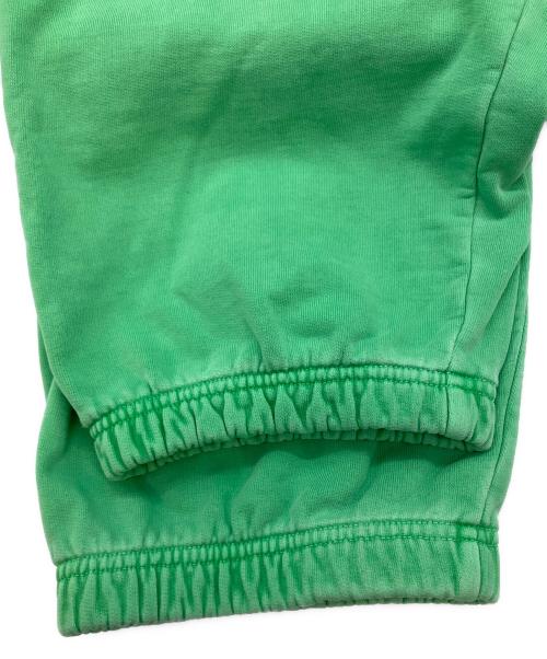 stussy（ステューシー）stussy (ステューシー) Stussy Pigment Dyed Fleece Pant スウェットパンツ グリーン サイズ:SIZE Lの古着・服飾アイテム