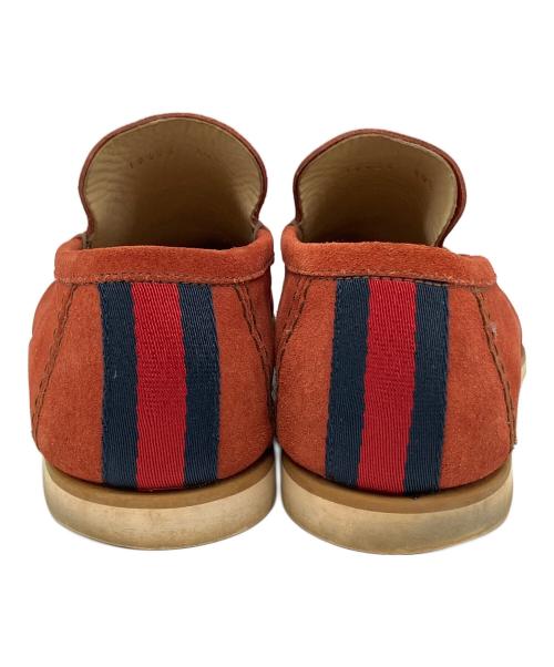 GUCCI（グッチ）GUCCI (グッチ) スエードスリッポン ブラウン サイズ:39　1/2の古着・服飾アイテム