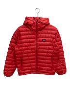 Patagoniaパタゴニア）の古着「Down Sweater Hoody ダウンジャケット」｜レッド