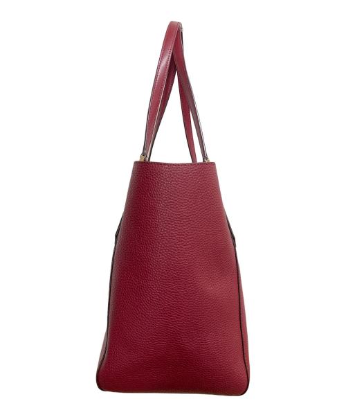 MICHAEL KORS（マイケル・コース）MICHAEL KORS (マイケル・コース) トートバッグ レッドの古着・服飾アイテム