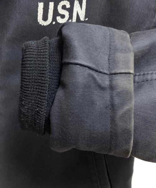 HOUSTON（ヒューストン）HOUSTON (ヒューストン) デッキジャケット ネイビー サイズ:SIZE 38の古着・服飾アイテム