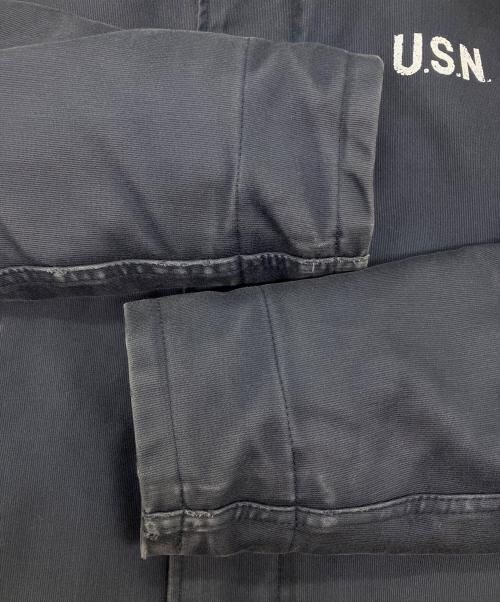 HOUSTON（ヒューストン）HOUSTON (ヒューストン) デッキジャケット ネイビー サイズ:SIZE 38の古着・服飾アイテム