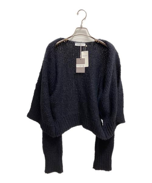 TRICOTS JEAN MARC（トリコットジーンマルク）TRICOTS JEAN MARC (トリコットジーンマルク) ニットカーディガン ネイビー サイズ:SIZE Freeの古着・服飾アイテム