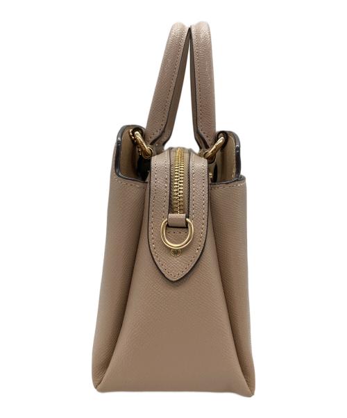 COACH（コーチ）COACH (コーチ) ミニリリーキャリーオール　ハンドバッグ ベージュの古着・服飾アイテム