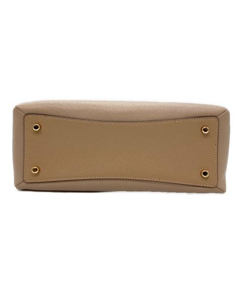 COACH（コーチ）COACH (コーチ) ミニリリーキャリーオール　ハンドバッグ ベージュの古着・服飾アイテム