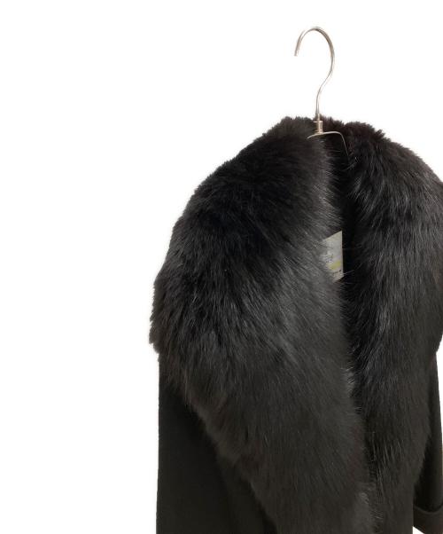 Aquascutum（アクアスキュータム）Aquascutum (アクアスキュータム) コート ブラック サイズ:SIZE Freeの古着・服飾アイテム