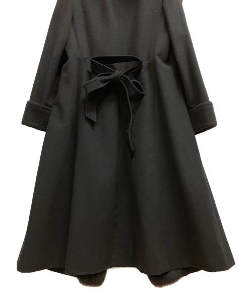 Aquascutum（アクアスキュータム）Aquascutum (アクアスキュータム) コート ブラック サイズ:SIZE Freeの古着・服飾アイテム