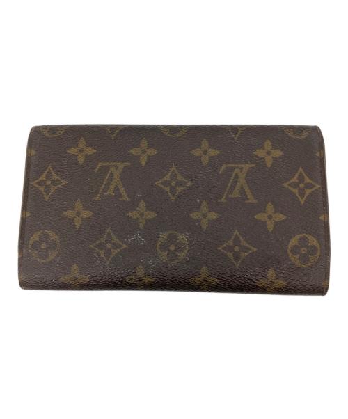 LOUIS VUITTON（ルイ ヴィトン）LOUIS VUITTON (ルイ ヴィトン) モノグラム ポルトフォイユ・インターナショナル 長財布 ブラウンの古着・服飾アイテム