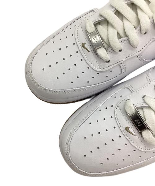 NIKE（ナイキ）NIKE (ナイキ) AIR FORCE 1 07（ナイキ エア フォース 1 07） ホワイト×ベージュ サイズ:SIZE 28cm 未使用品の古着・服飾アイテム