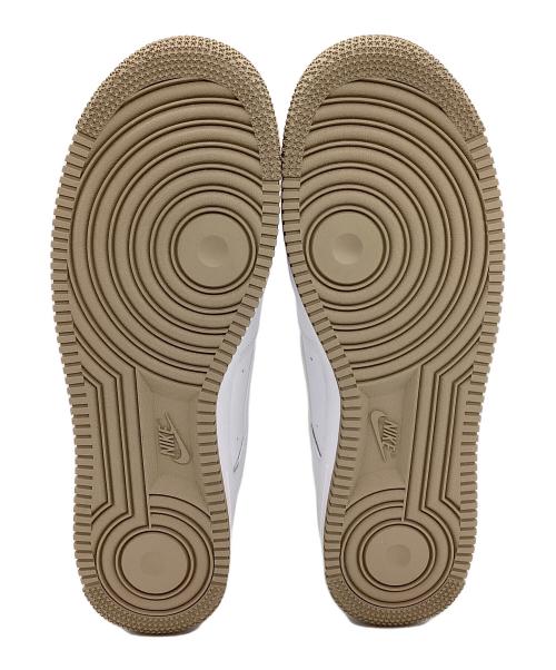 NIKE（ナイキ）NIKE (ナイキ) AIR FORCE 1 07（ナイキ エア フォース 1 07） ホワイト×ベージュ サイズ:SIZE 28cm 未使用品の古着・服飾アイテム