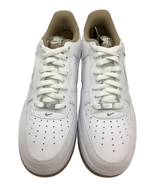 NIKE（ナイキ）NIKE (ナイキ) AIR FORCE 1 07（ナイキ エア フォース 1 07） ホワイト×ベージュ サイズ:SIZE 28cm 未使用品の古着・服飾アイテム