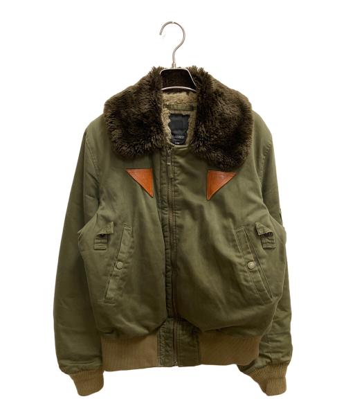 SWAGGER（スワッガー）SWAGGER (スワッガー) B-15 フライトジャケット ミリタリージャケット カーキ サイズ:SIZE Lの古着・服飾アイテム