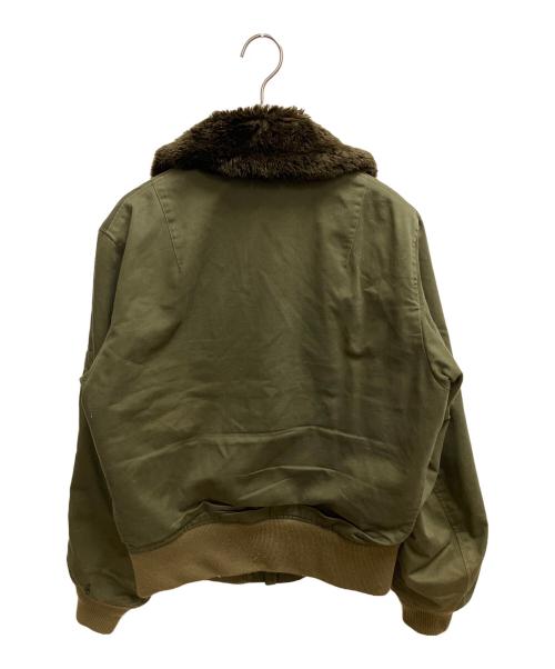 SWAGGER（スワッガー）SWAGGER (スワッガー) B-15 フライトジャケット ミリタリージャケット カーキ サイズ:SIZE Lの古着・服飾アイテム
