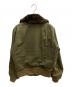 SWAGGER (スワッガー) B-15 フライトジャケット ミリタリージャケット カーキ サイズ:SIZE L：7000円
