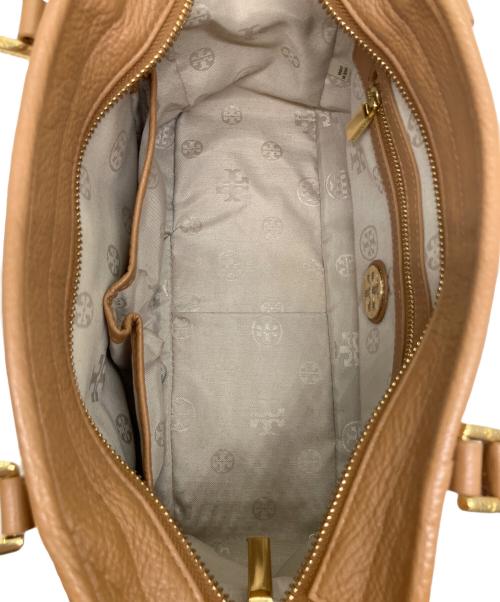 TORY BURCH（トリーバーチ）TORY BURCH (トリーバーチ) 2WAYバッグ ブラウンの古着・服飾アイテム